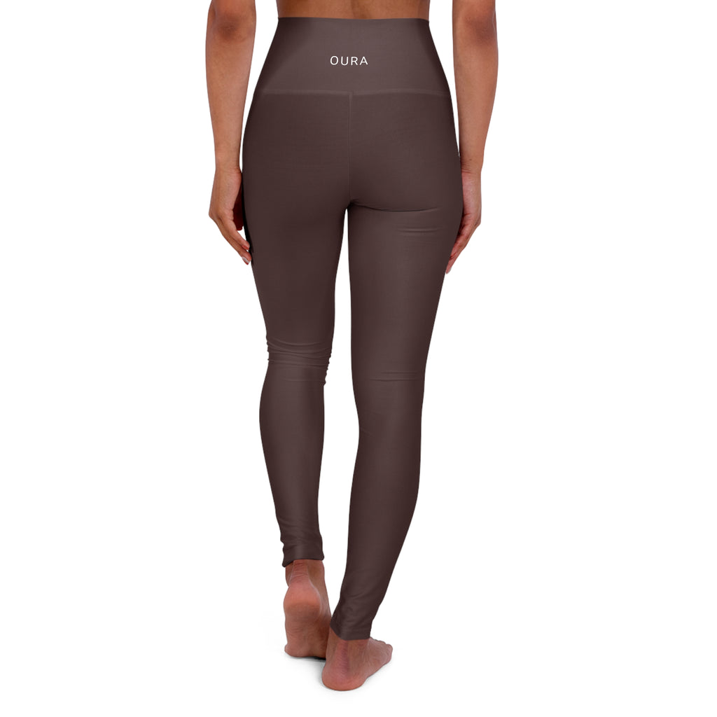 OURA High-Rise Leggings - Dark Choco Crush