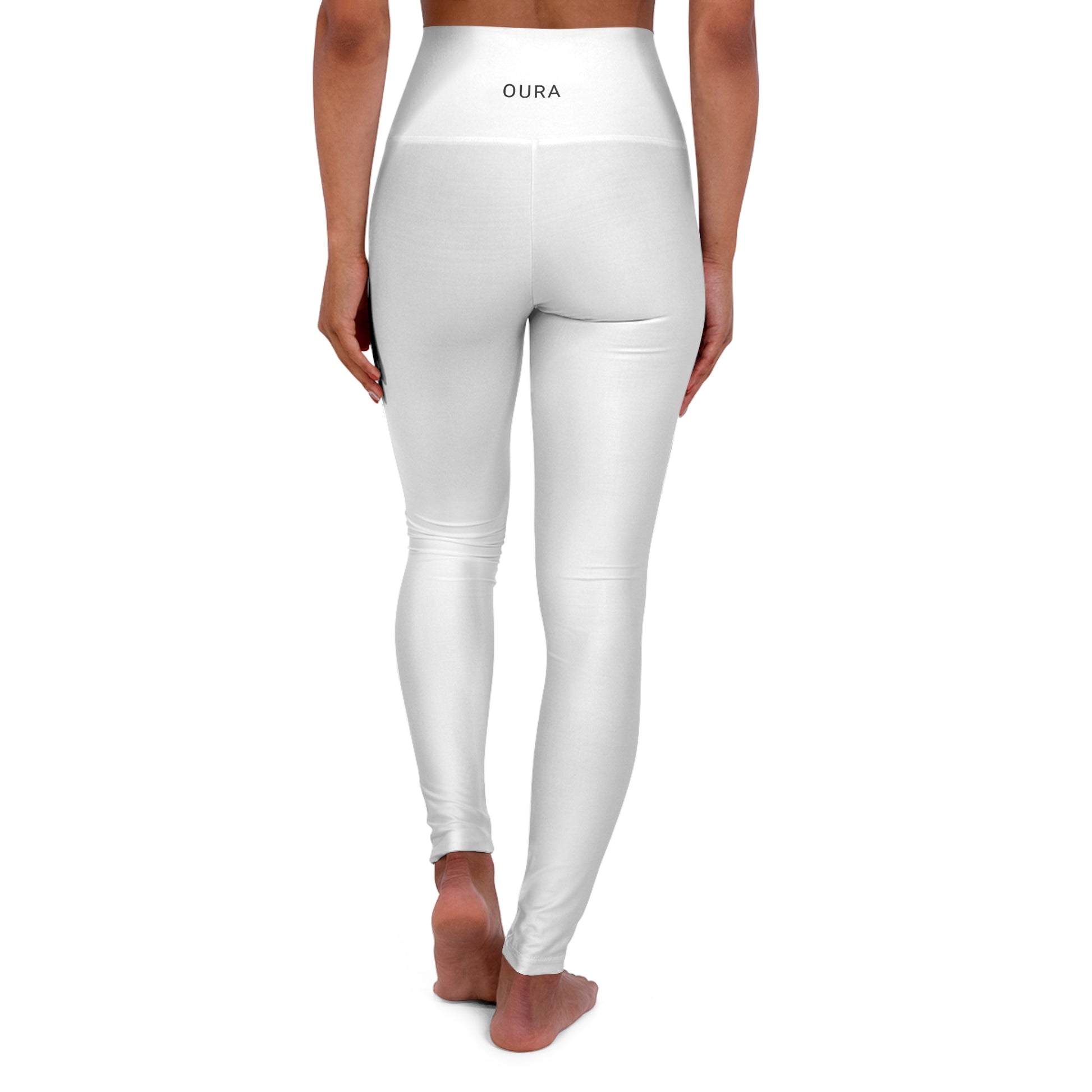 OURA High-Rise Leggings - Snow White