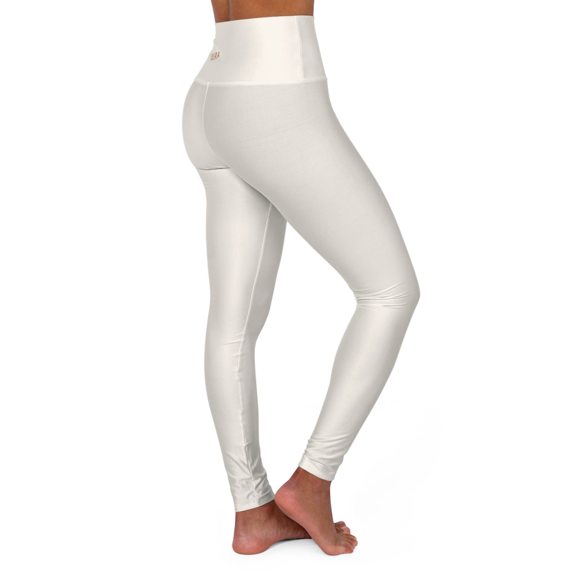 OURA High-Rise Leggings - Marble White