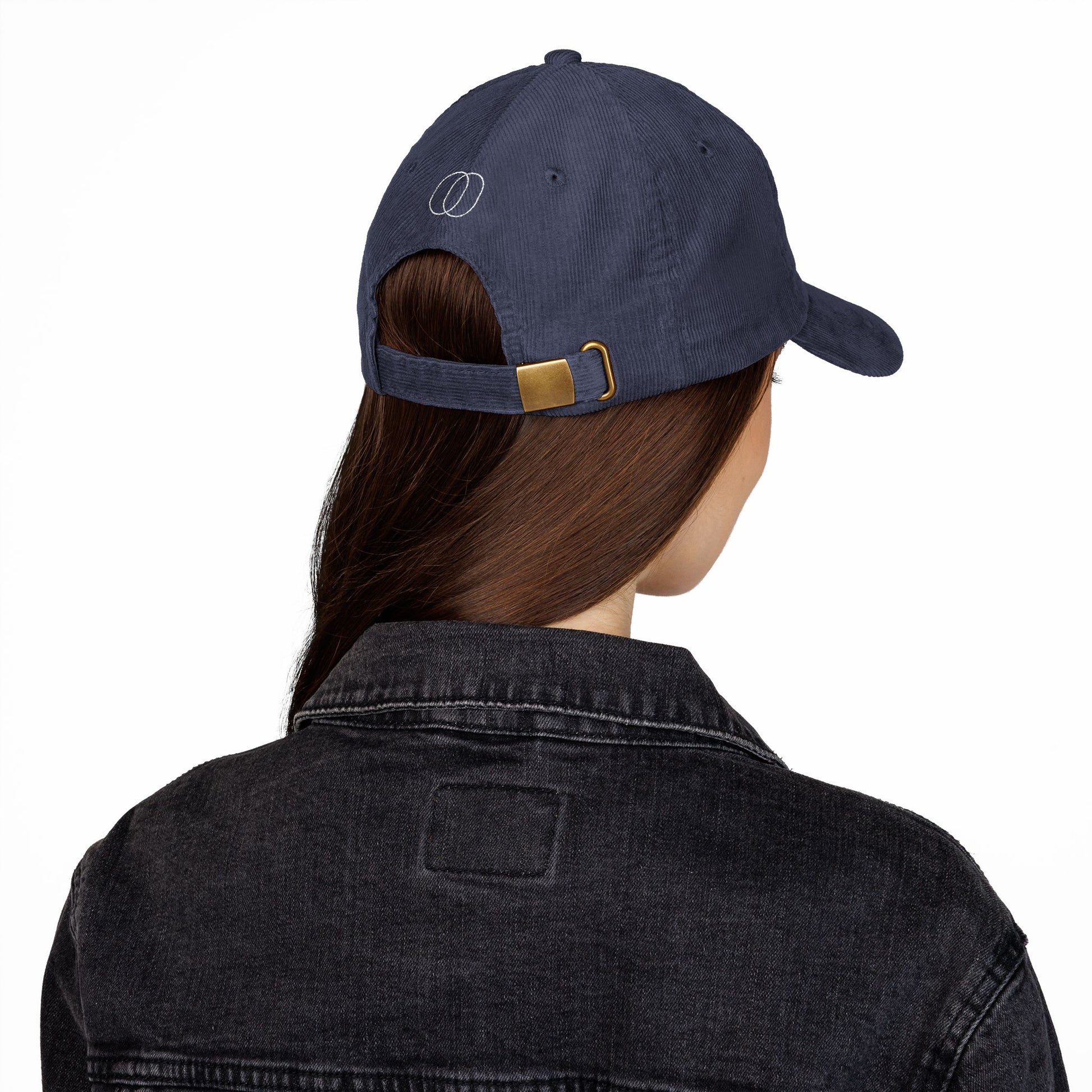 OURA - Vintage Corduroy Cap - Navy Blue