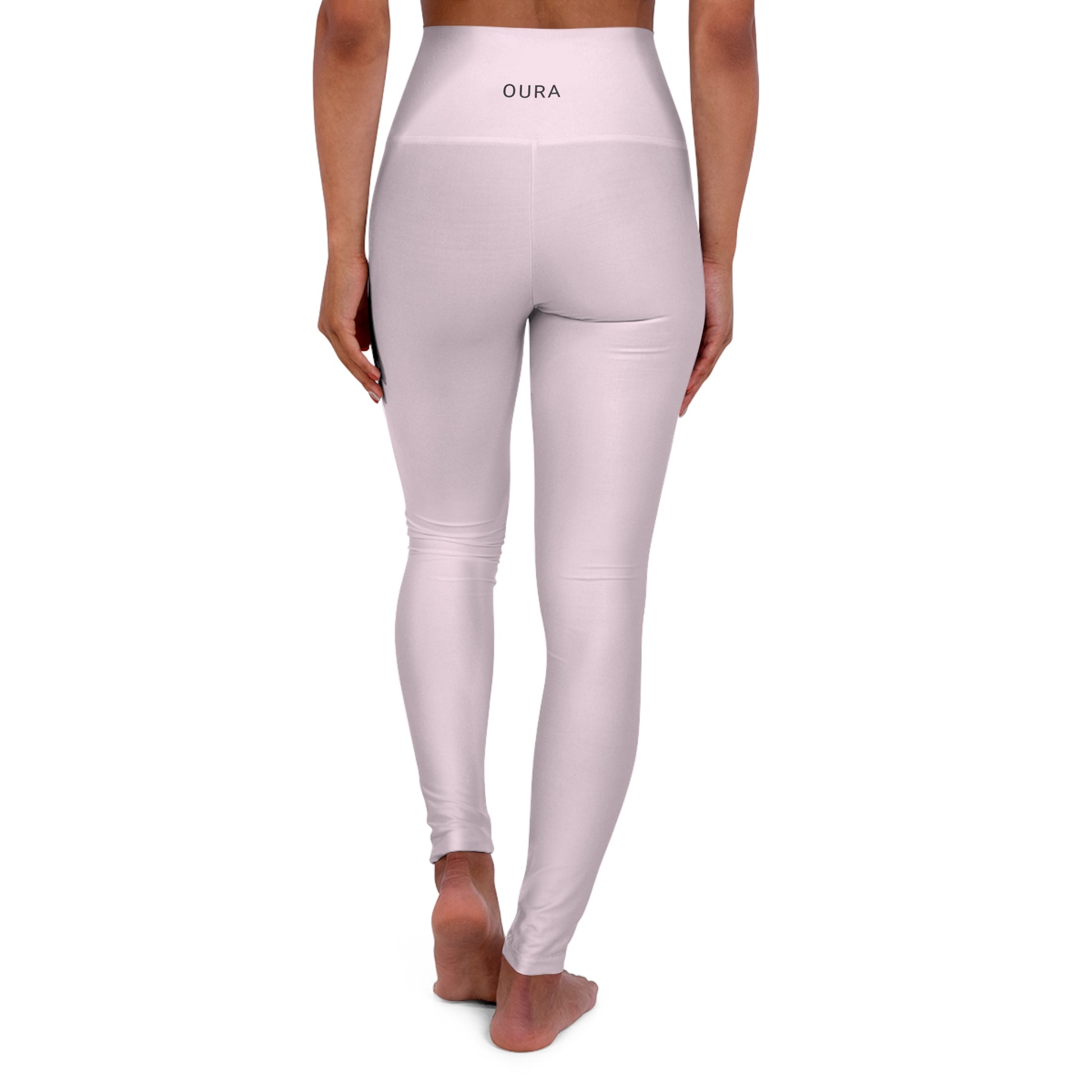 OURA High-Rise Leggings - Light Raspberry