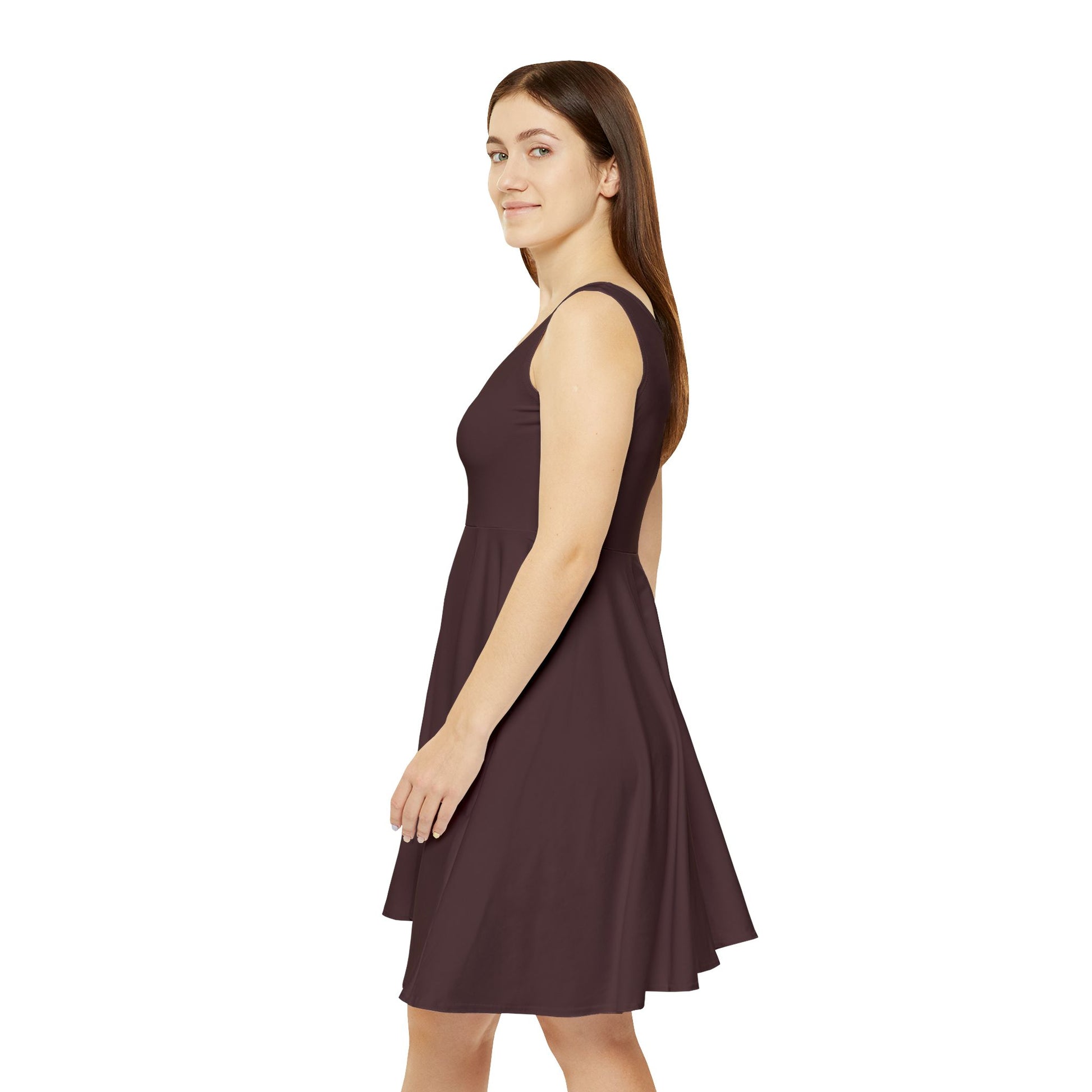 OURA - Skater Dress - Dark Choco Crush