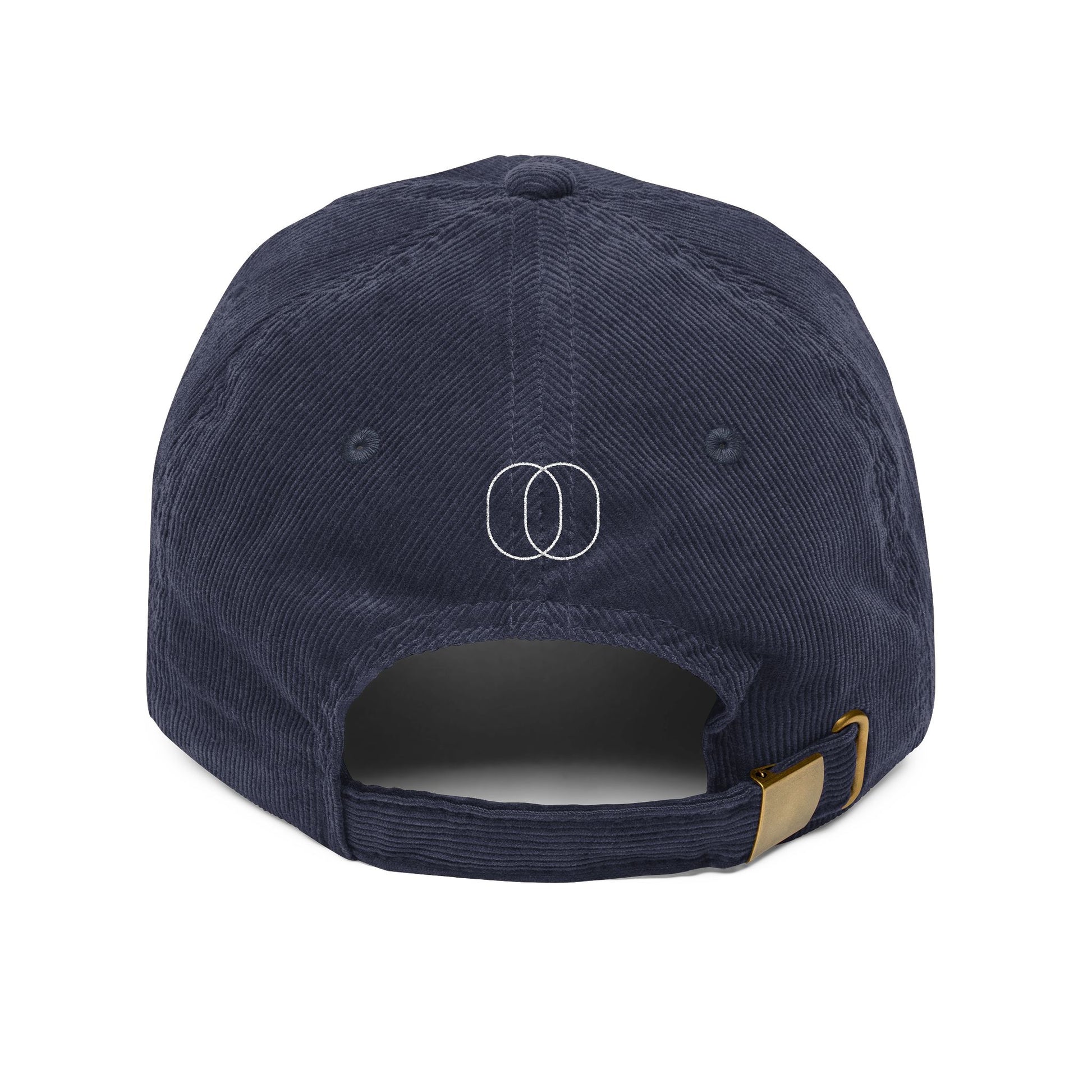 OURA - Vintage Corduroy Cap - Navy Blue