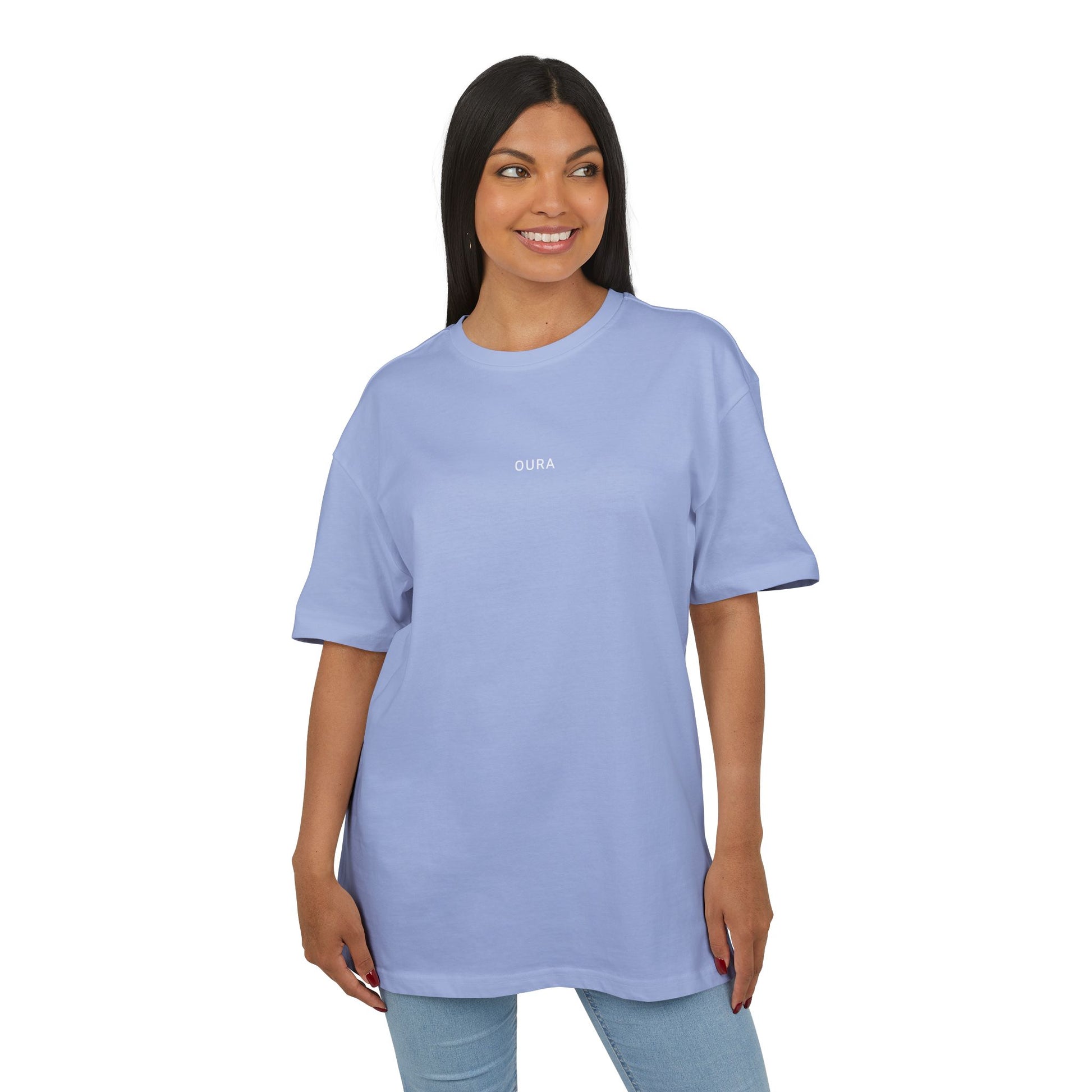 OURA - Oversized T-Shirt - Viola Blue