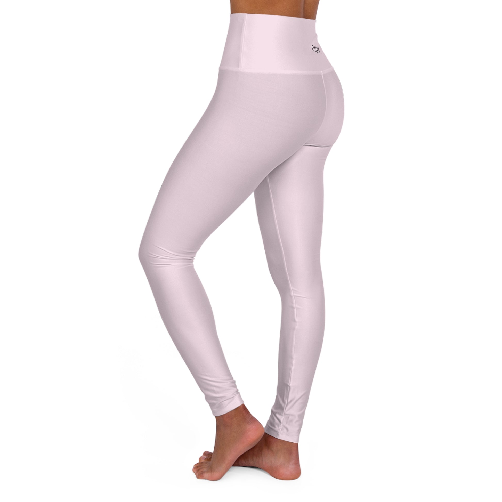 OURA High-Rise Leggings - Light Raspberry