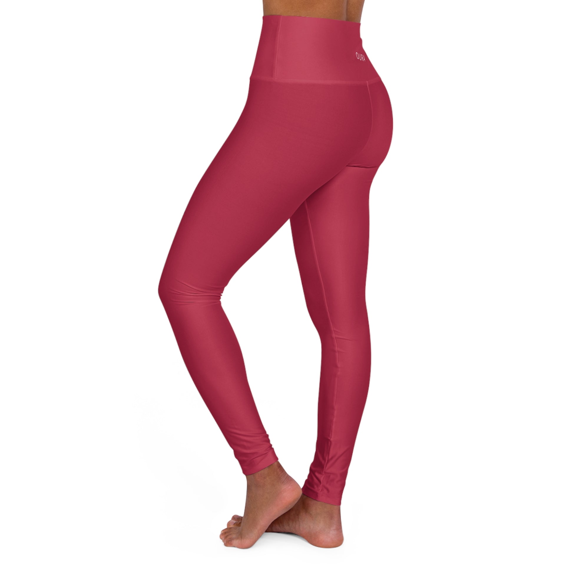 OURA High-Rise Leggings - Berry Blush