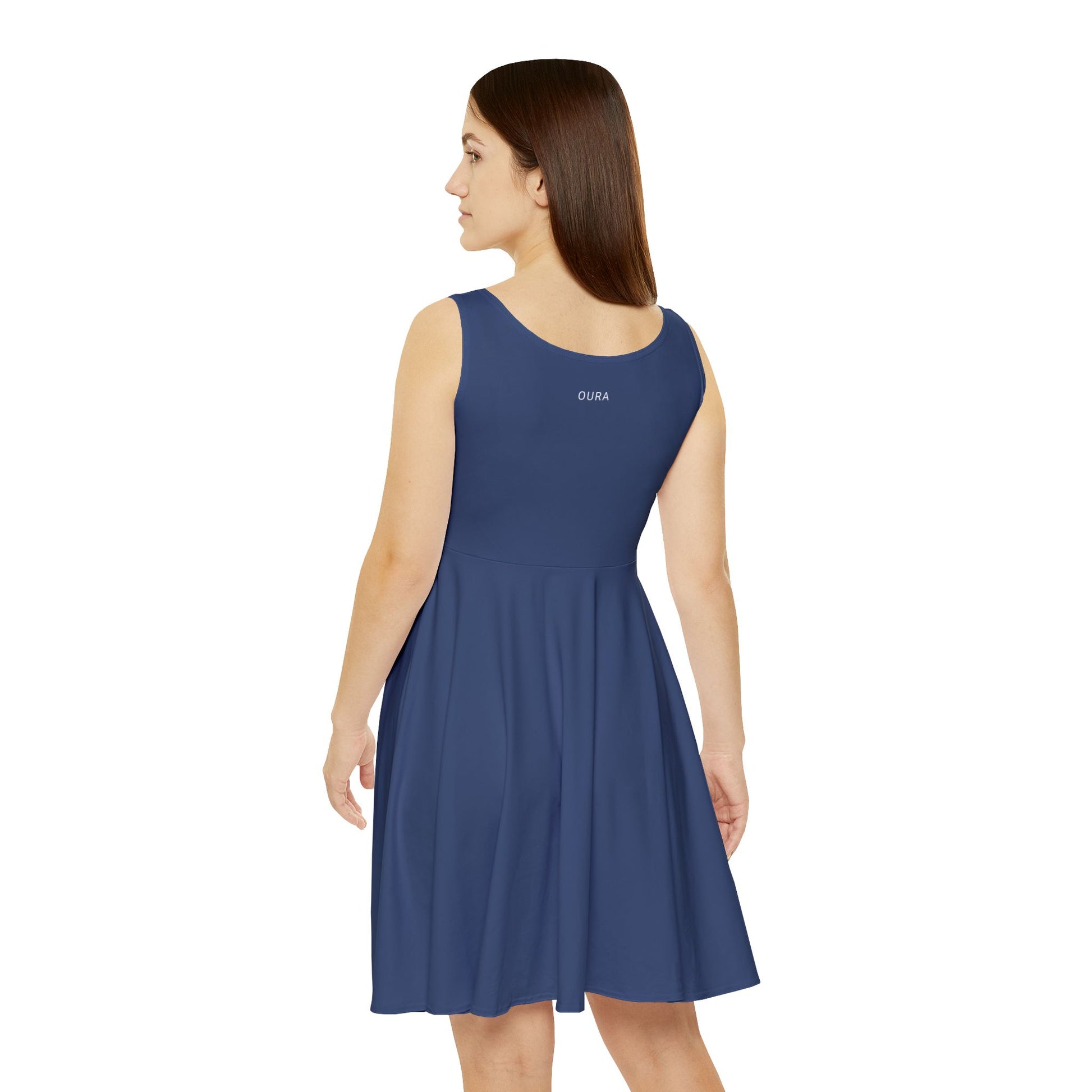 OURA - Skater Dress - Navy Blue