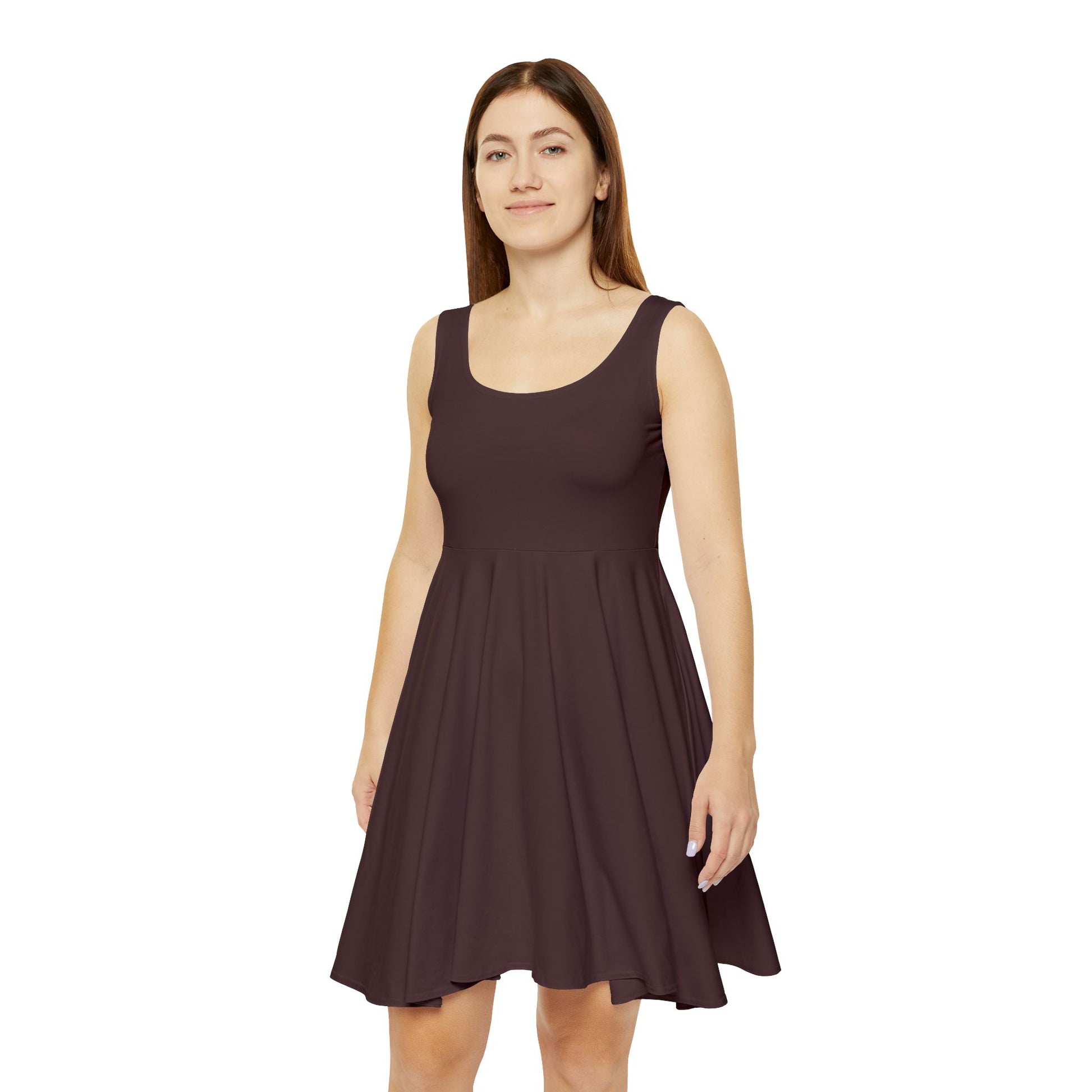 OURA - Skater Dress - Dark Choco Crush