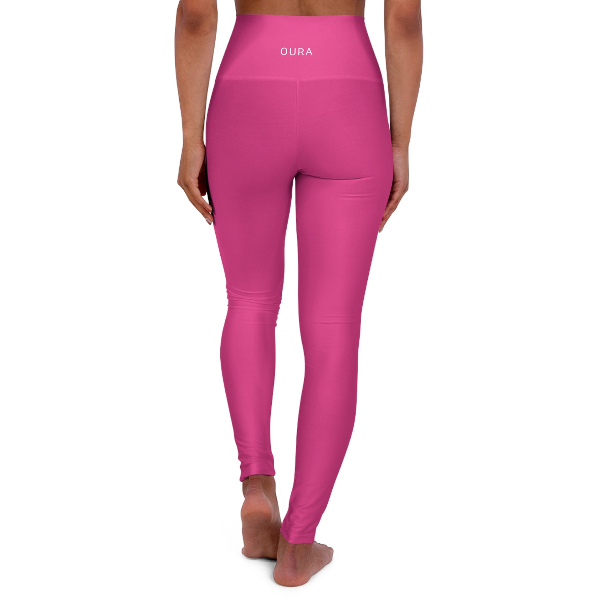 OURA High-Rise Leggings - Pink love