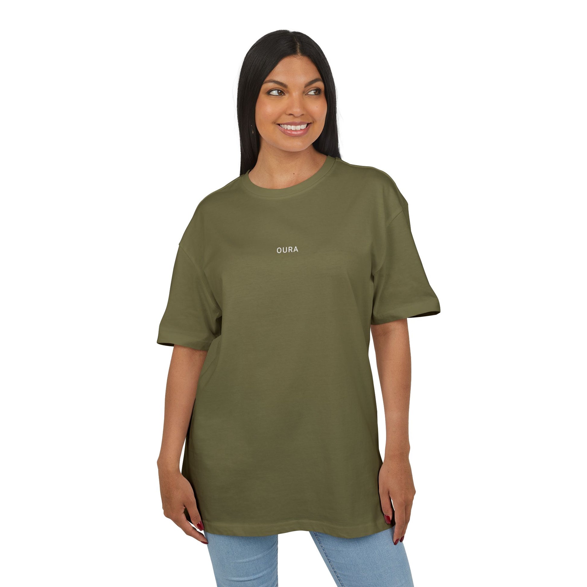 OURA - Oversized T-Shirt - Olive
