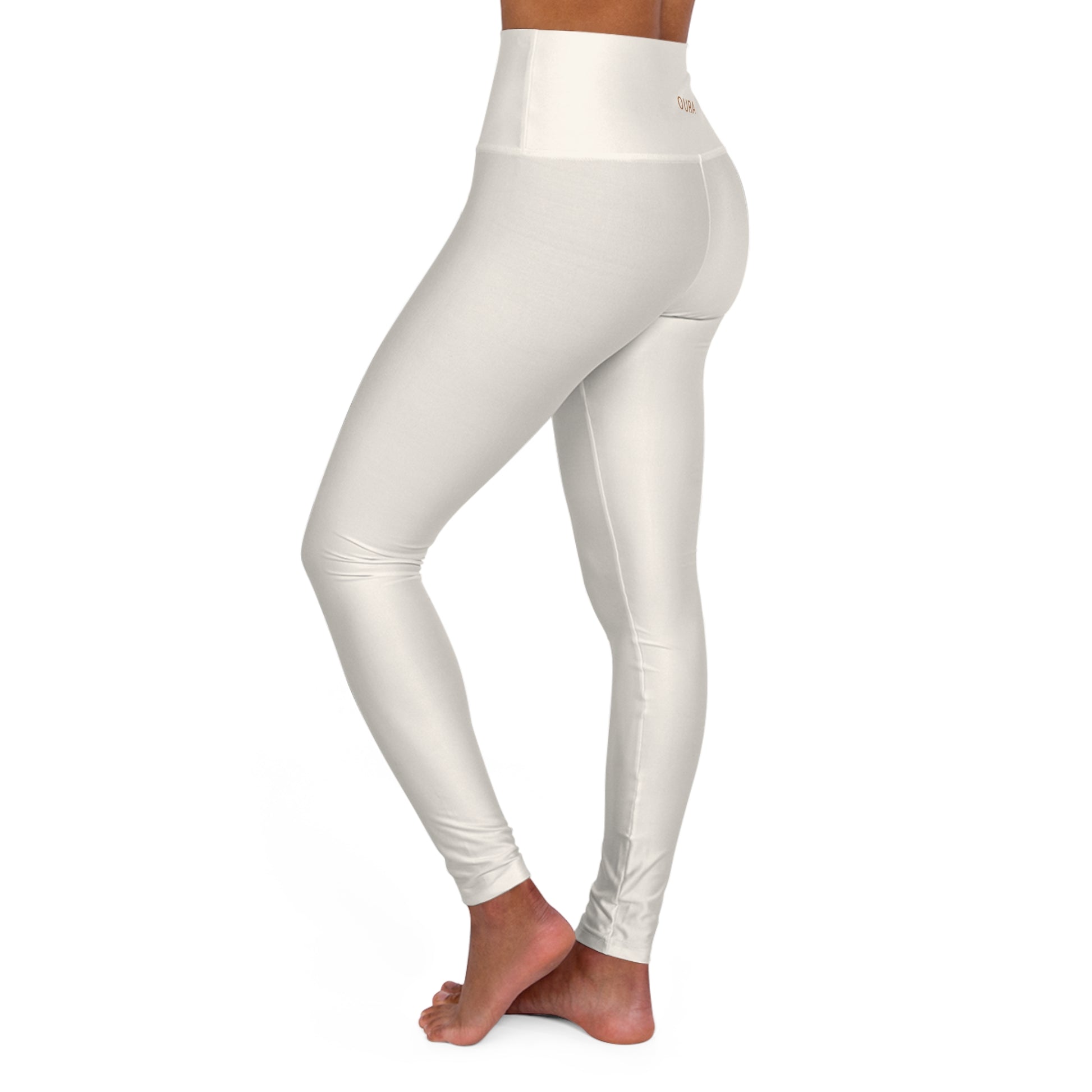 OURA High-Rise Leggings - Marble White