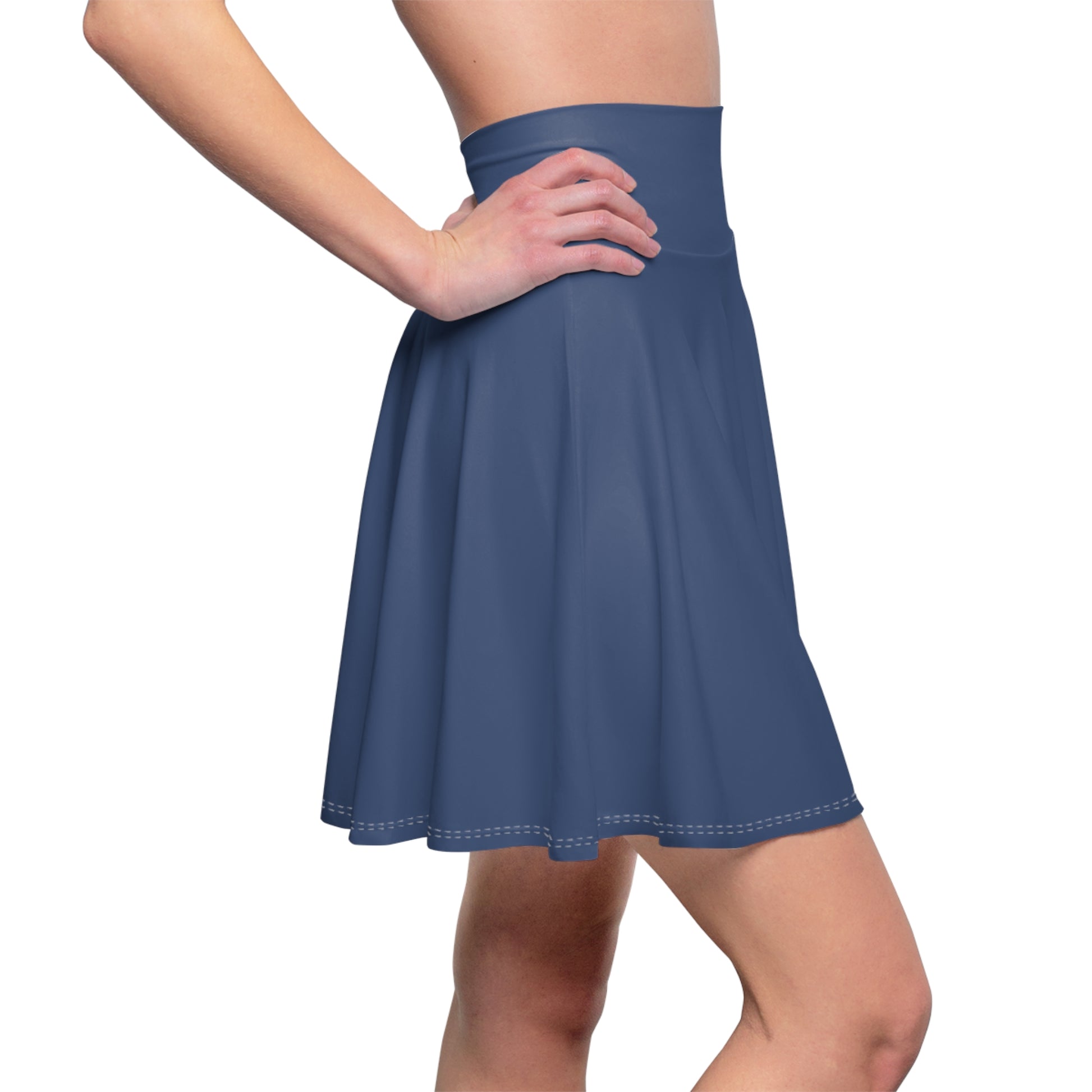 OURA -  Skater Skirt - Navy Blue