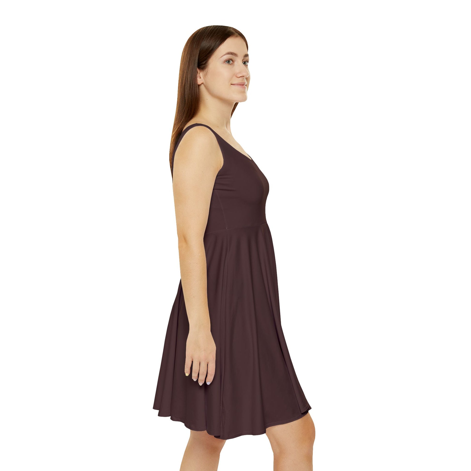 OURA - Skater Dress - Dark Choco Crush