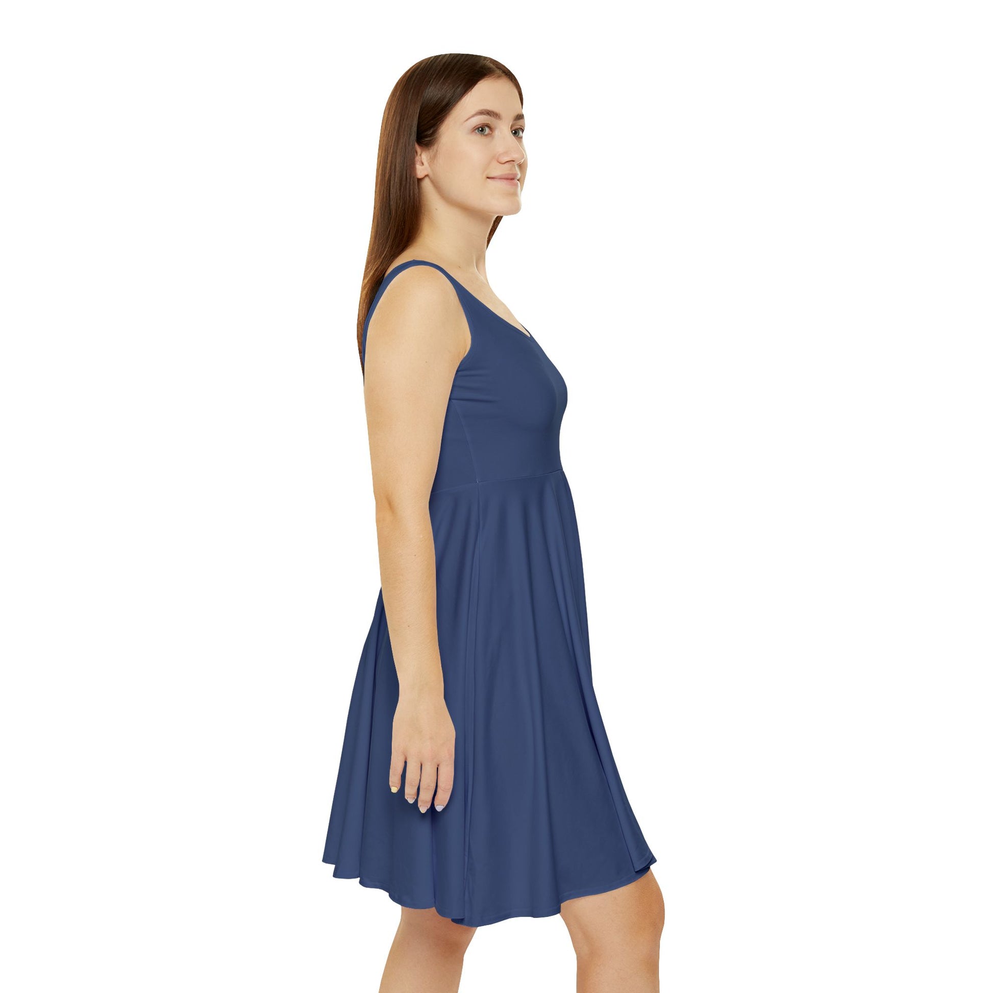 OURA - Skater Dress - Navy Blue