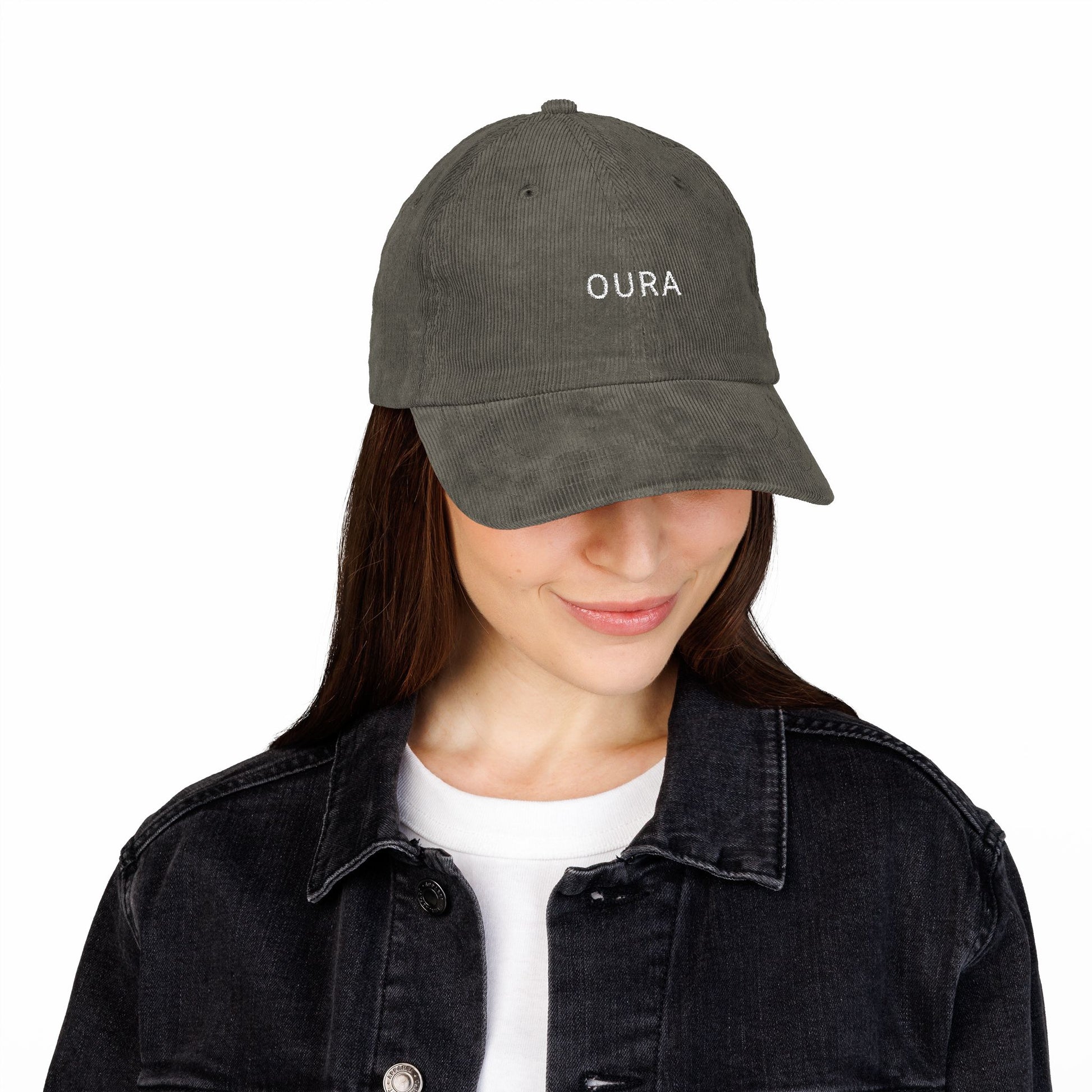OURA - Vintage Corduroy Cap - Olive