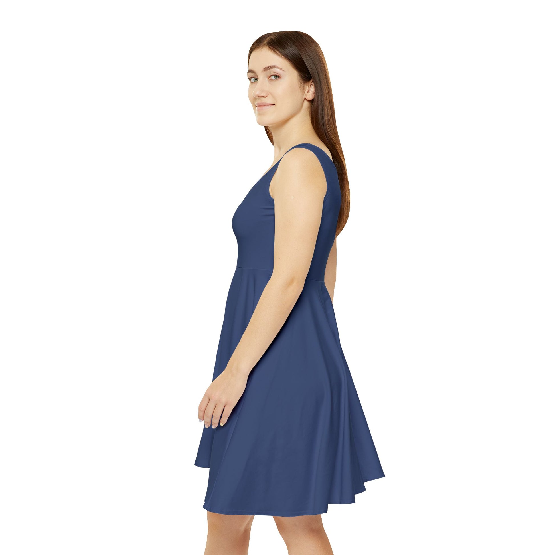 OURA - Skater Dress - Navy Blue