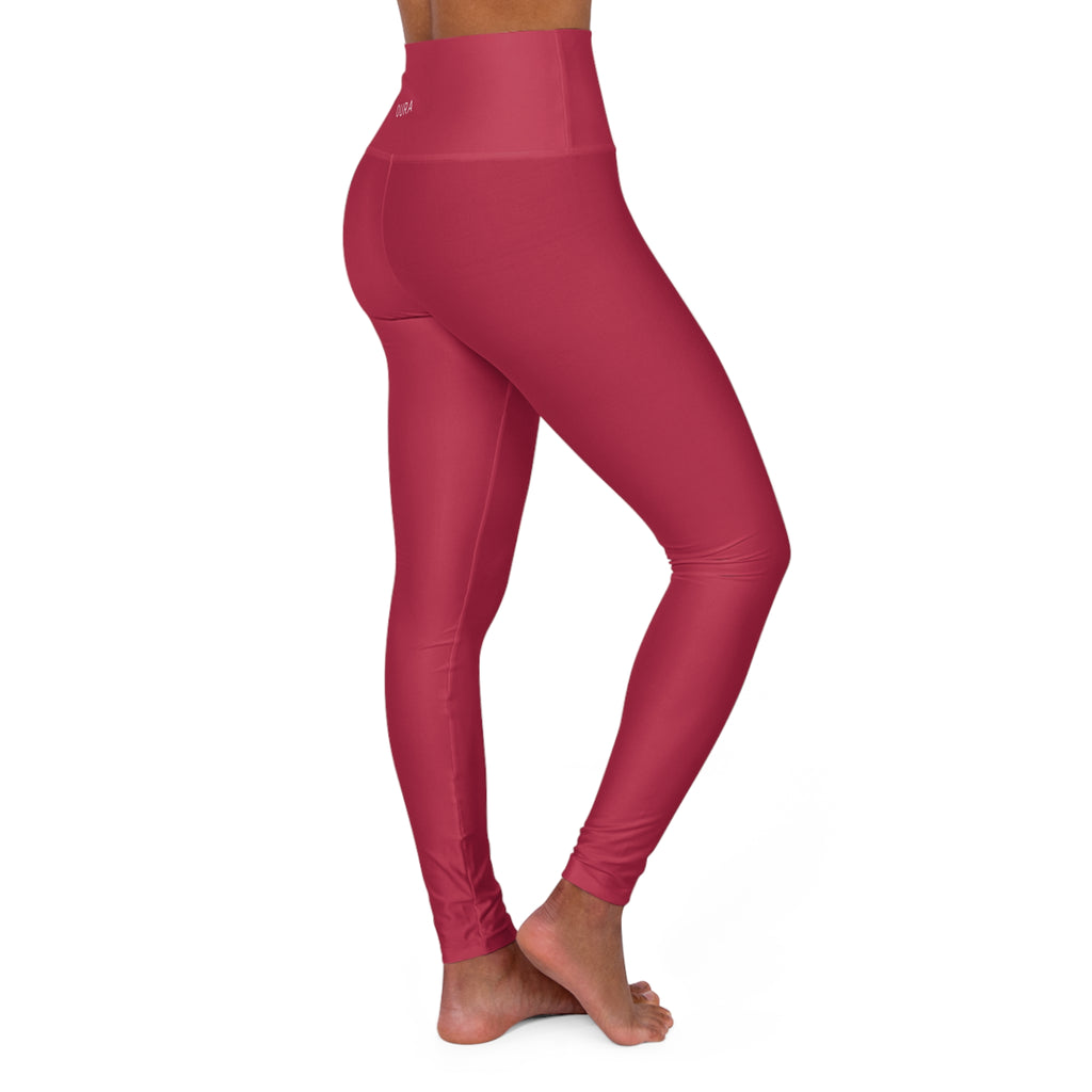 OURA High-Rise Leggings - Berry Blush