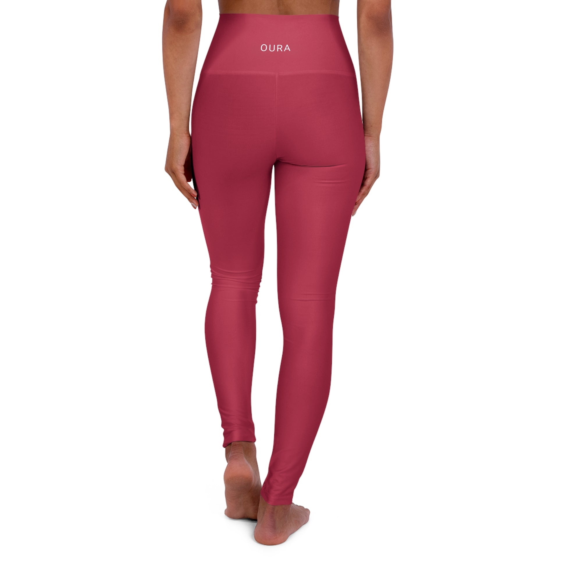 OURA High-Rise Leggings - Berry Blush