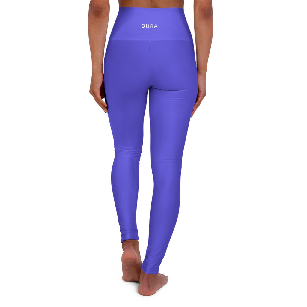 OURA High-Rise Leggings - Ocean Icon